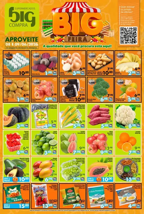 Catálogo Supermercados Big Compra | Ampla seleção de ofertas | 2026-06-08T00:00:00.000Z - 2026-06-09T00:00:00.000Z