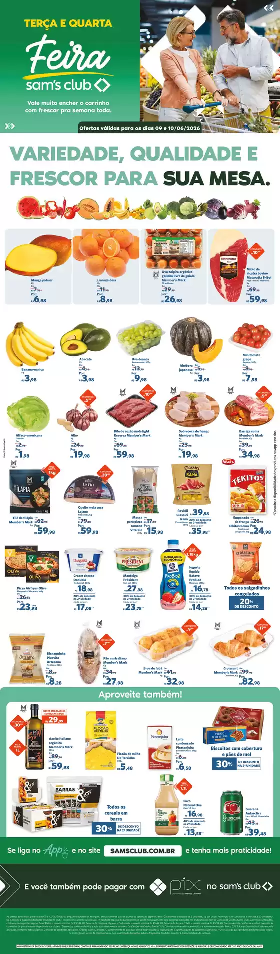 Catálogo Sam's Club | Melhores ofertas e descontos | 2026-06-09T00:00:00.000Z - 2026-06-10T00:00:00.000Z