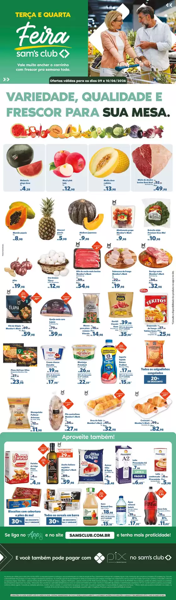 Catálogo Sam's Club | Ofertas para caçadores de pechinchas | 2026-06-09T00:00:00.000Z - 2026-06-10T00:00:00.000Z