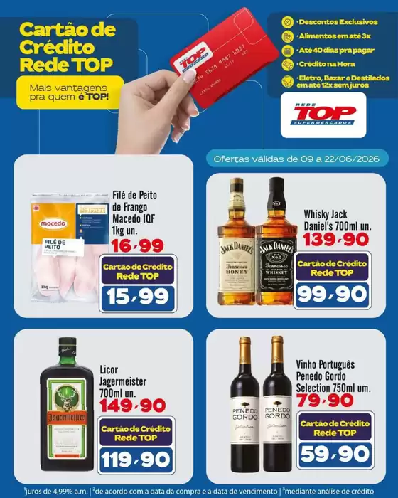 Catálogo Rede Top | Ofertas especiais para você | 2026-06-09T00:00:00.000Z - 2026-06-22T00:00:00.000Z