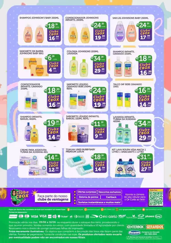 Catálogo CenterBox | CenterBox Ofertas Baby | 2026-06-09T00:00:00.000Z - 2026-06-16T00:00:00.000Z