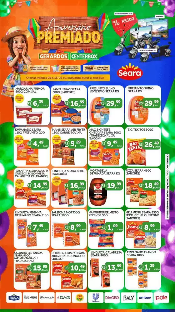 Catálogo CenterBox | CenterBox Seara | 2026-06-08T00:00:00.000Z - 2026-06-15T00:00:00.000Z