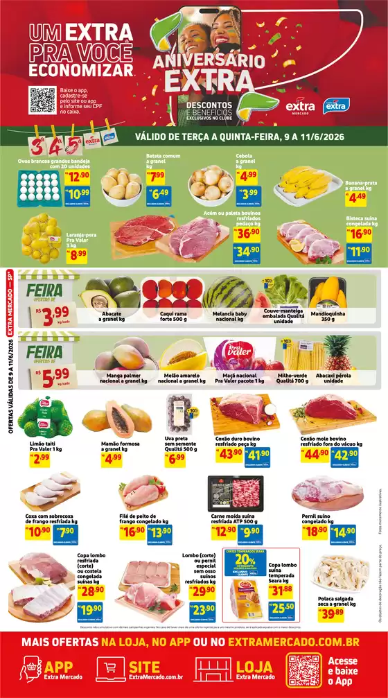 Catálogo Extra | Ofertas especiais para você | 2026-06-09T00:00:00.000Z - 2026-06-11T00:00:00.000Z