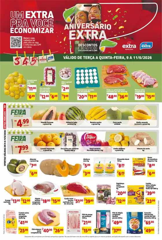 Catálogo Extra | Descontos e promoções | 2026-06-09T00:00:00.000Z - 2026-06-11T00:00:00.000Z