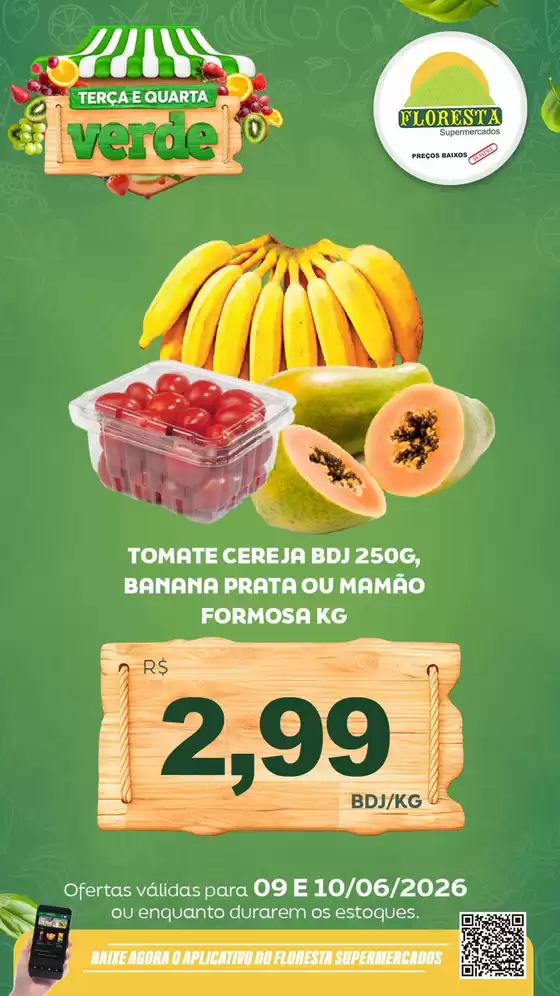 Catálogo Floresta Supermercados | Encarte Floresta Supermercados | 2026-06-09T00:00:00.000Z - 2026-06-10T00:00:00.000Z