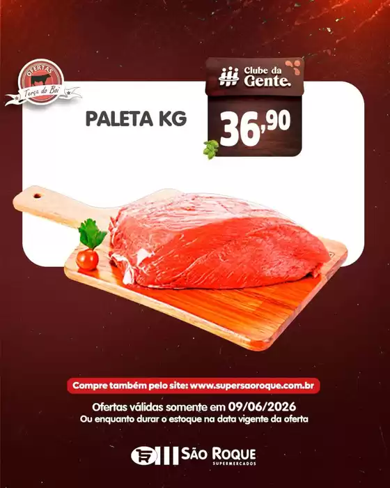 Catálogo São Roque Supermercados | Encarte São Roque Supermercados | 2026-06-09T00:00:00.000Z - 2026-06-09T00:00:00.000Z