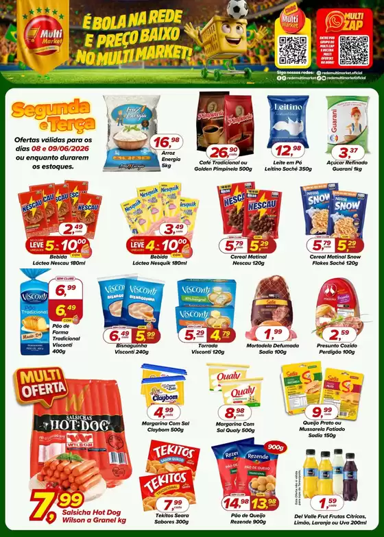 Catálogo Rede Multi Market | Encarte Rede Multi Market | 2026-06-08T00:00:00.000Z - 2026-06-09T00:00:00.000Z