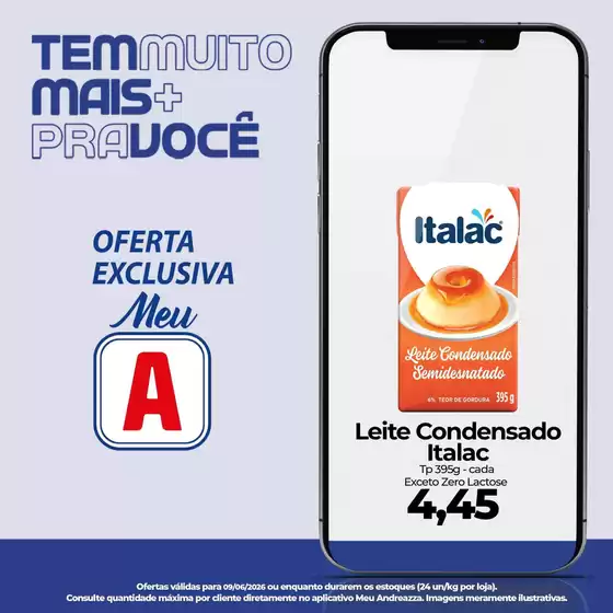 Catálogo Supermercados Andreazza | Ofertas especiais atraentes para todos | 2026-06-09T00:00:00.000Z - 2026-06-09T00:00:00.000Z