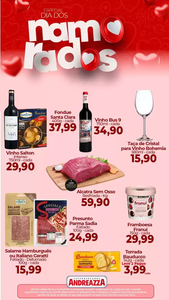 Catálogo Supermercados Andreazza | Encarte Supermercados Andreazza | 2026-06-08T00:00:00.000Z - 2026-06-14T00:00:00.000Z