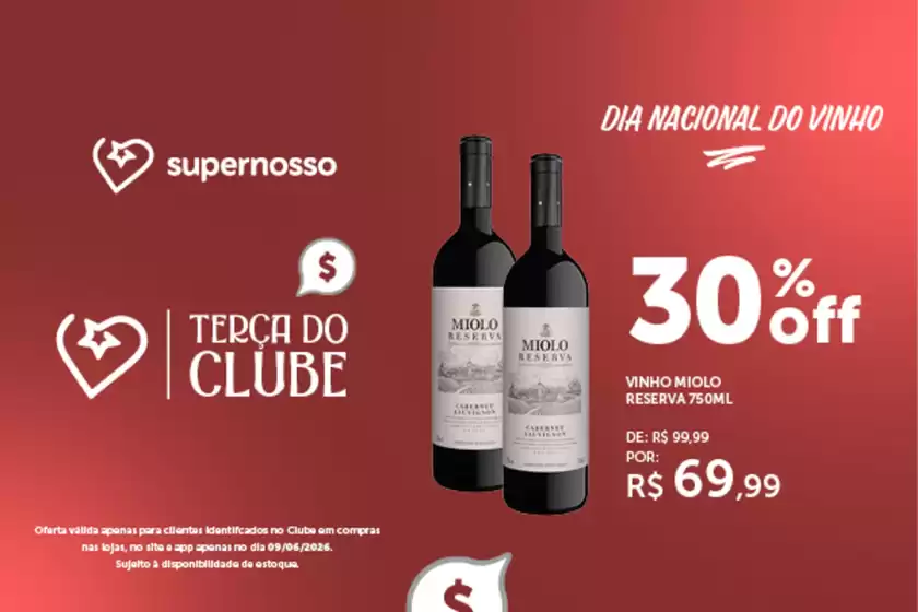 Catálogo Super Nosso | Grandes descontos em produtos selecionados | 2026-06-09T00:00:00.000Z - 2026-06-09T00:00:00.000Z