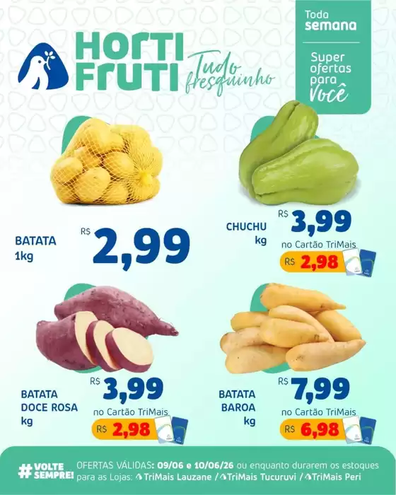 Catálogo Trimais Supermercado | Promoções especiais em andamento | 2026-06-09T00:00:00.000Z - 2026-06-10T00:00:00.000Z