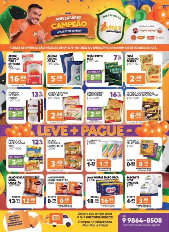 Catálogo Pais e Filhos Supermercados | Pechinchas e ofertas atuais | 2026-06-09T00:00:00.000Z - 2026-06-15T00:00:00.000Z