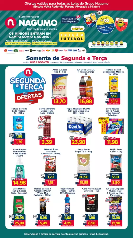 Catálogo Nagumo | SEGUNDA E TERCA | 2026-06-08T00:00:00.000Z - 2026-06-09T00:00:00.000Z