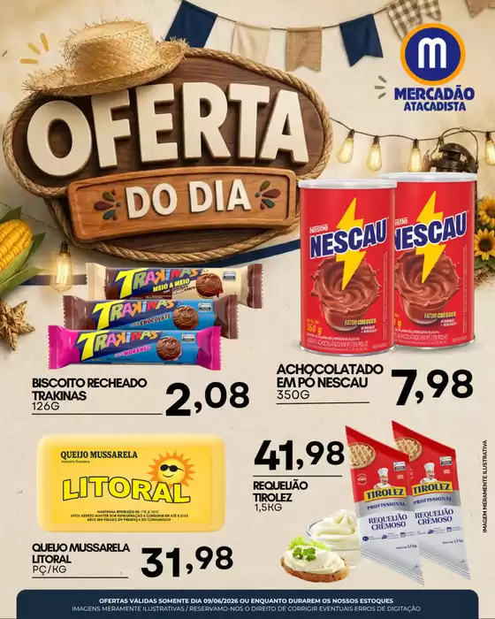 Catálogo Mercadão Atacadista | Oferta do Dia | 2026-06-09T00:00:00.000Z - 2026-06-09T00:00:00.000Z