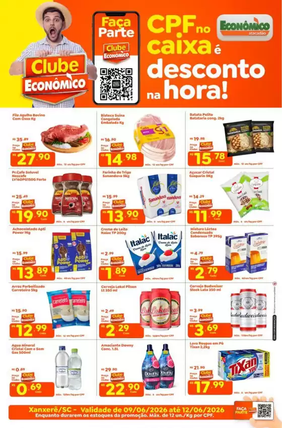 Catálogo Econômico Atacadão | Tabloide Econômico Atacadão | 2026-06-09T00:00:00.000Z - 2026-06-12T00:00:00.000Z