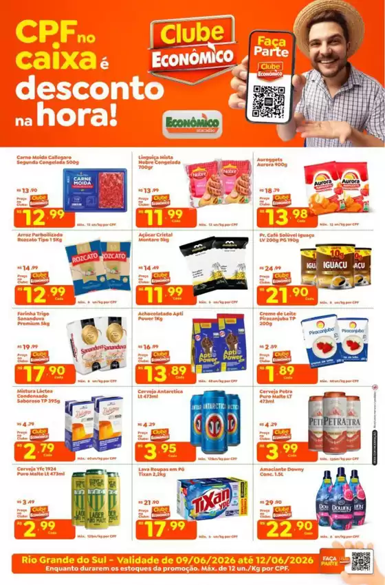 Catálogo Econômico Atacadão | Tabloide Econômico Atacadão - RS | 2026-06-09T00:00:00.000Z - 2026-06-12T00:00:00.000Z
