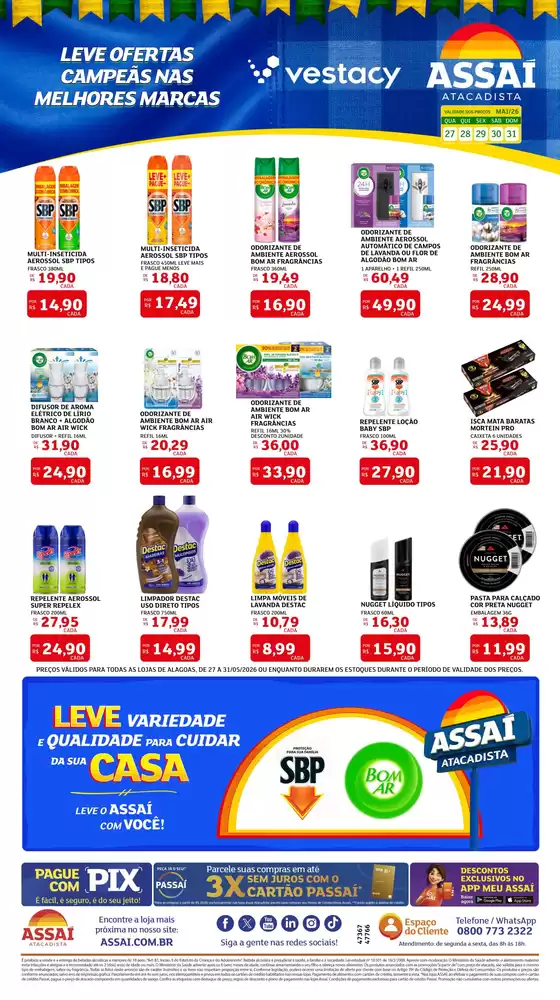 Catálogo Assaí Atacadista | Encarte Assaí Atacadista 47766-561 | 2026-06-09T00:00:00.000Z - 2026-06-12T00:00:00.000Z