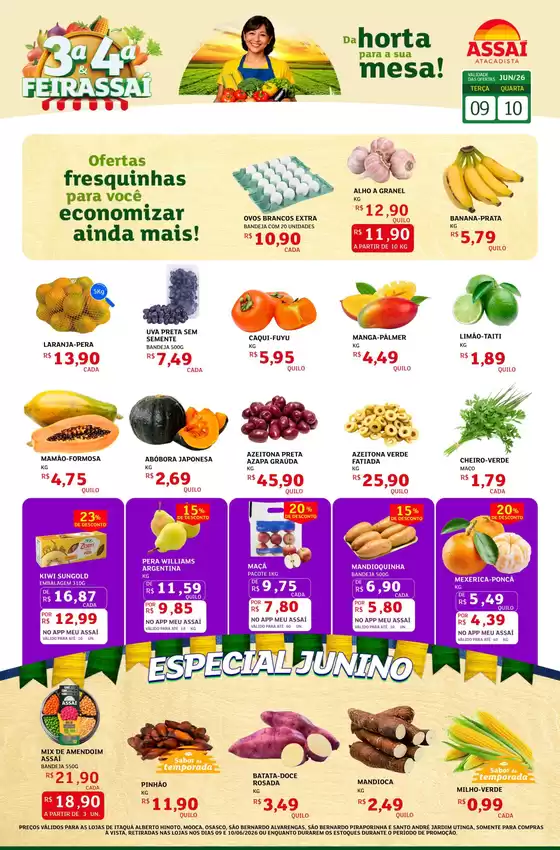 Catálogo Assaí Atacadista | Encarte Assaí Atacadista 47408-809 | 2026-06-09T00:00:00.000Z - 2026-06-10T00:00:00.000Z