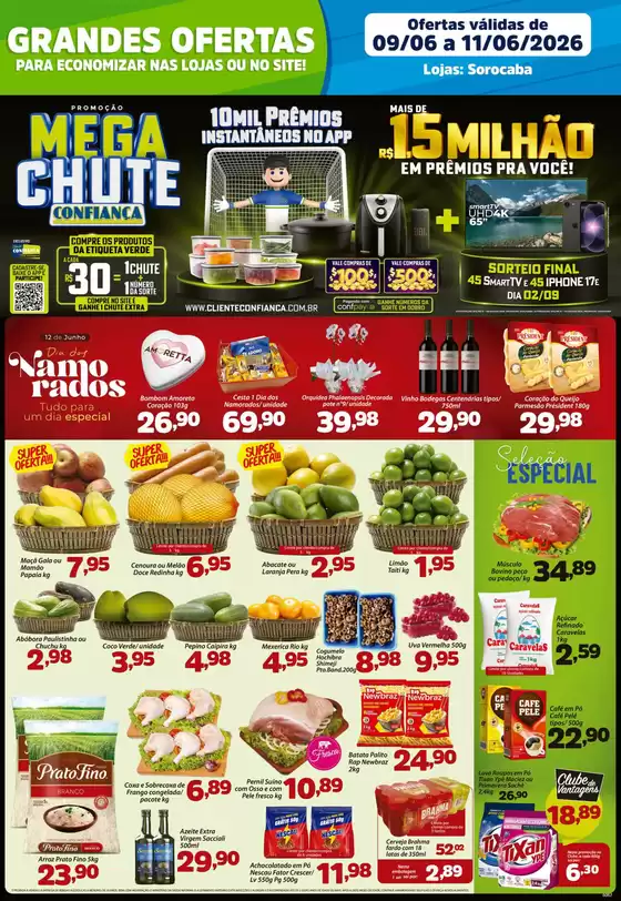 Catálogo Confiança Supermercados | Tabloide sorocaba 0906 2026 WPP | 2026-06-09T00:00:00.000Z - 2026-06-11T00:00:00.000Z