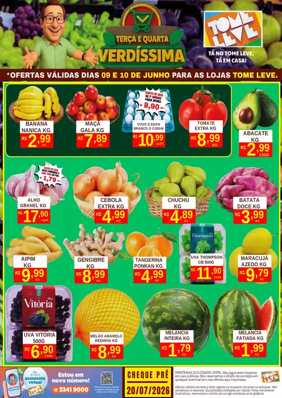 Catálogo Tome Leve | Economize agora com nossas ofertas | 2026-06-09T00:00:00.000Z - 2026-06-10T00:00:00.000Z