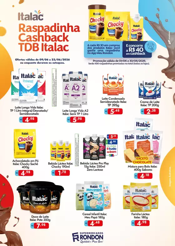Catálogo Supermercados Rondon | Ofertas exclusivas e pechinchas | 2026-06-01T00:00:00.000Z - 2026-06-30T00:00:00.000Z