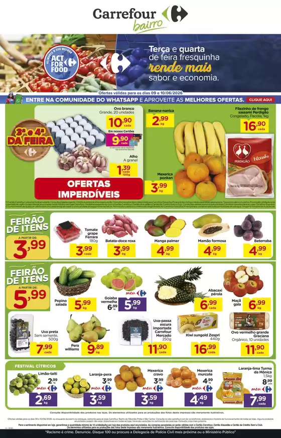 Catálogo Carrefour Bairro | Melhores ofertas e descontos | 2026-06-09T00:00:00.000Z - 2026-06-10T00:00:00.000Z