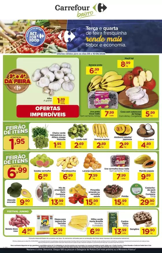 Catálogo Carrefour Bairro | Melhores ofertas para compradores econômicos | 2026-06-09T00:00:00.000Z - 2026-06-10T00:00:00.000Z