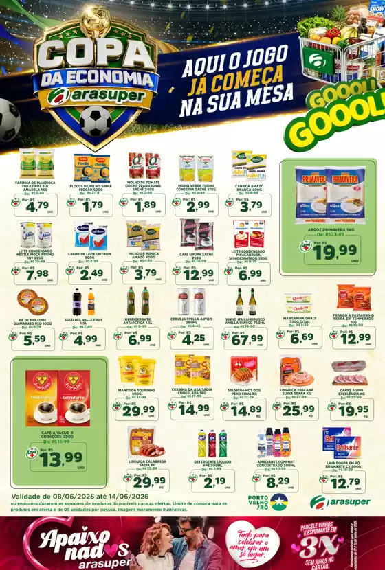 Catálogo Araújo Supermercados | Descontos e promoções | 2026-06-08T00:00:00.000Z - 2026-06-14T00:00:00.000Z