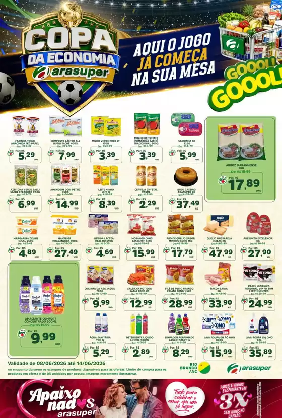 Catálogo Araújo Supermercados | OFERTAS LEVE MAIS | 2026-06-08T00:00:00.000Z - 2026-06-14T00:00:00.000Z