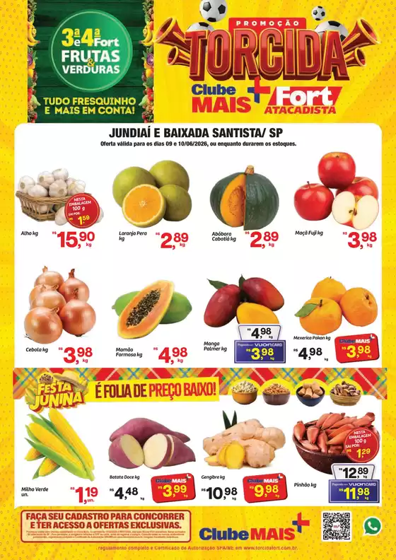 Catálogo Fort Atacadista | SP Fort FLV 3ª e 4ª Verde 09 e 10 JUN 26 Jundiai e Santos | 2026-06-09T00:00:00.000Z - 2026-06-10T00:00:00.000Z