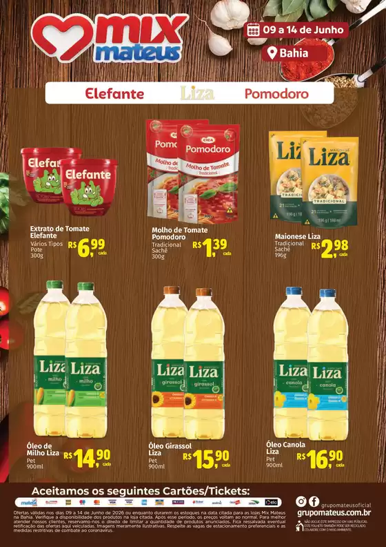 Catálogo Supermercados Mateus | Trade Cargil | 2026-06-09T00:00:00.000Z - 2026-06-14T00:00:00.000Z