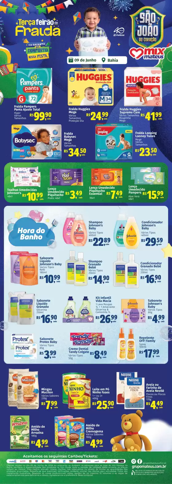 Catálogo Supermercados Mateus | Terça da Fralda | 2026-06-09T00:00:00.000Z - 2026-06-09T00:00:00.000Z
