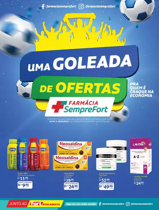Catálogo Farmácia SempreFort | Fort Atacadista - Santa Catarina | 2026-06-08T00:00:00.000Z - 2026-06-29T00:00:00.000Z