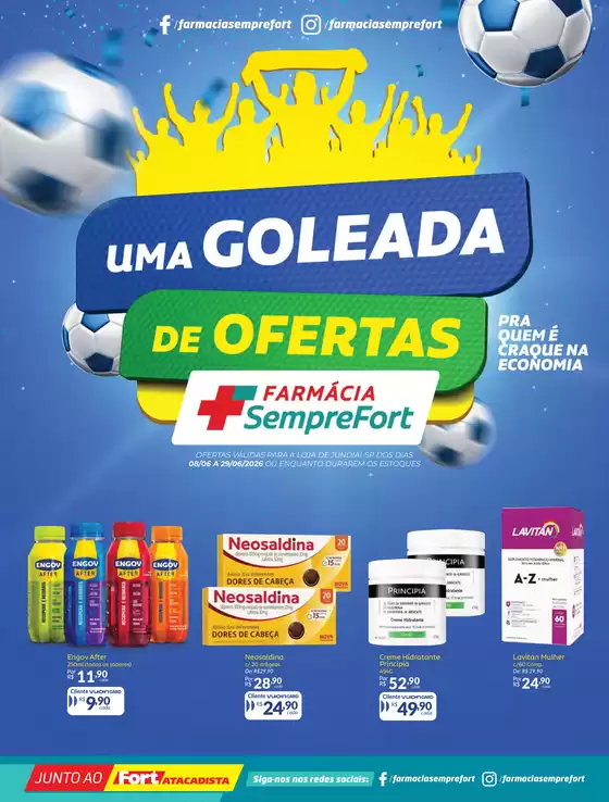 Catálogo Farmácia SempreFort | Fort Atacadista - São Paulo | 2026-06-08T00:00:00.000Z - 2026-06-29T00:00:00.000Z