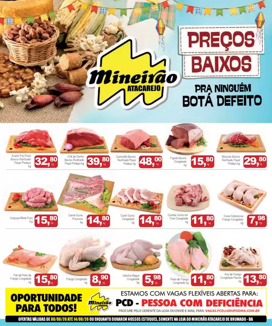 Catálogo Mineirão Atacarejo | MINEIRAO ATACAREJO BRUMADO 08.06 A 14.06 | 2026-06-08T00:00:00.000Z - 2026-06-14T00:00:00.000Z