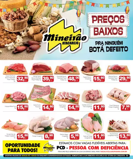 Catálogo Mineirão Atacarejo | MINEIRAO ATACAREJO VITORIA DA CONQUISTA 08.06 A 14.06 | 2026-06-08T00:00:00.000Z - 2026-06-14T00:00:00.000Z
