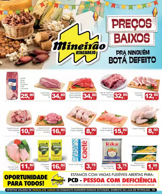 Catálogo Mineirão Atacarejo | MINEIRAO ATACAREJO PETROLINA 08.06 A 14.06 | 2026-06-08T00:00:00.000Z - 2026-06-14T00:00:00.000Z