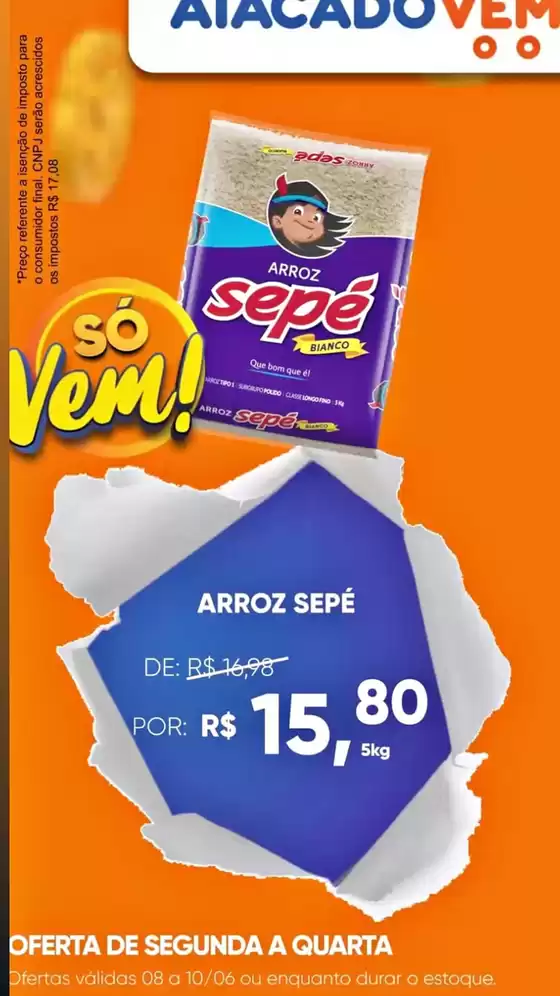 Catálogo ATACADO VEM | Oferta De Segunda | 2026-06-09T00:00:00.000Z - 2026-06-10T00:00:00.000Z