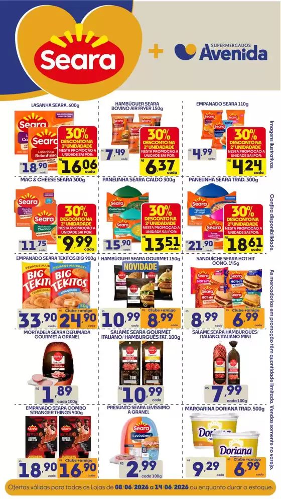 Catálogo Supermercados Avenida | Descubra ofertas atraentes | 2026-06-08T00:00:00.000Z - 2026-06-14T00:00:00.000Z