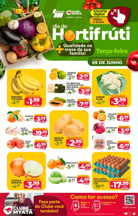 Catálogo Supermercados Myatã | Melhores ofertas para compradores econômicos | 2026-06-09T00:00:00.000Z - 2026-06-09T00:00:00.000Z