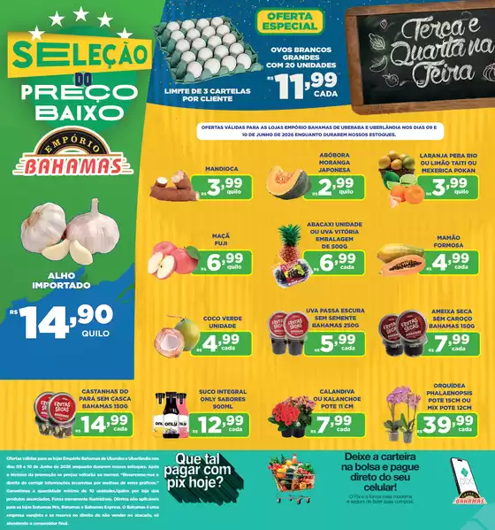 Catálogo Empório Bahamas | Ótima oferta para caçadores de pechinchas | 2026-06-09T00:00:00.000Z - 2026-06-10T00:00:00.000Z