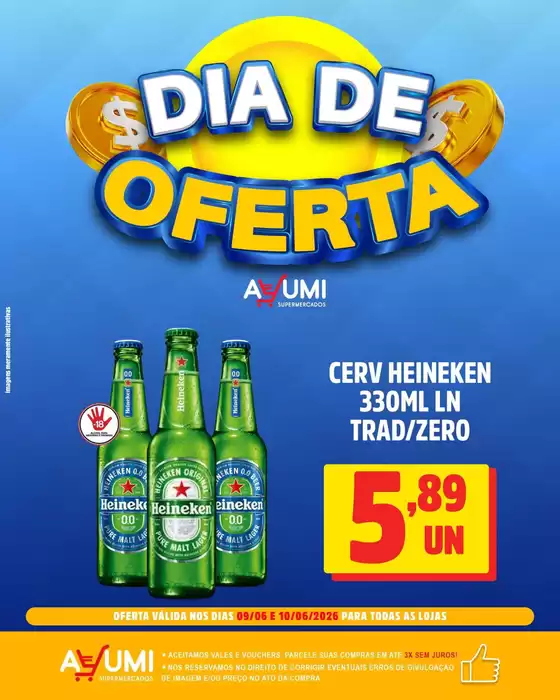 Catálogo Ayumi Supermercados | Ofertas especiais atraentes para todos | 2026-06-09T00:00:00.000Z - 2026-06-10T00:00:00.000Z