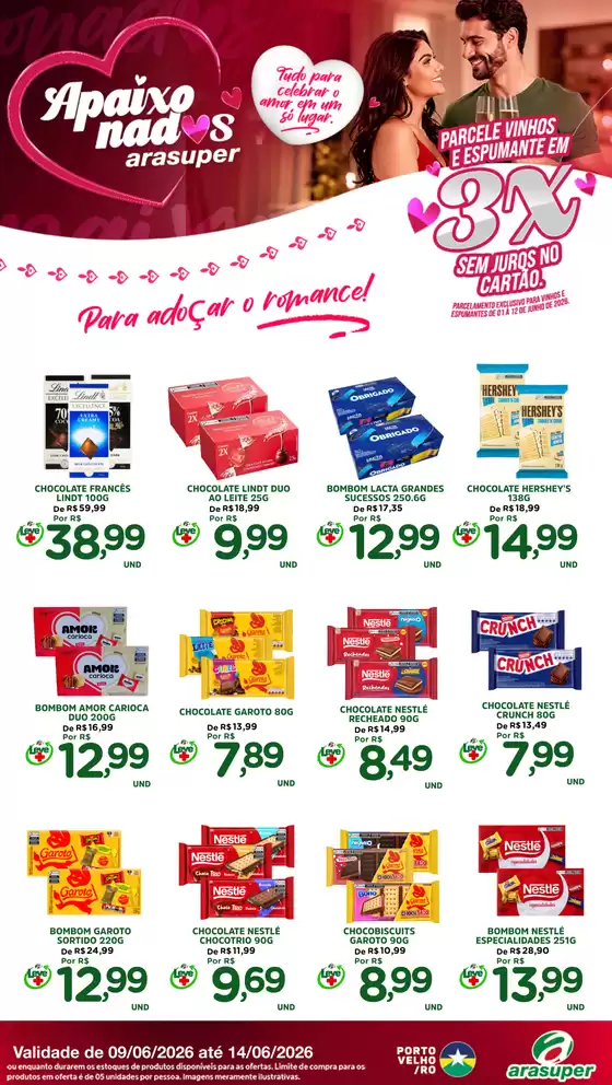 Catálogo Araújo Supermercados | Nossas melhores ofertas para você | 2026-06-09T00:00:00.000Z - 2026-06-14T00:00:00.000Z