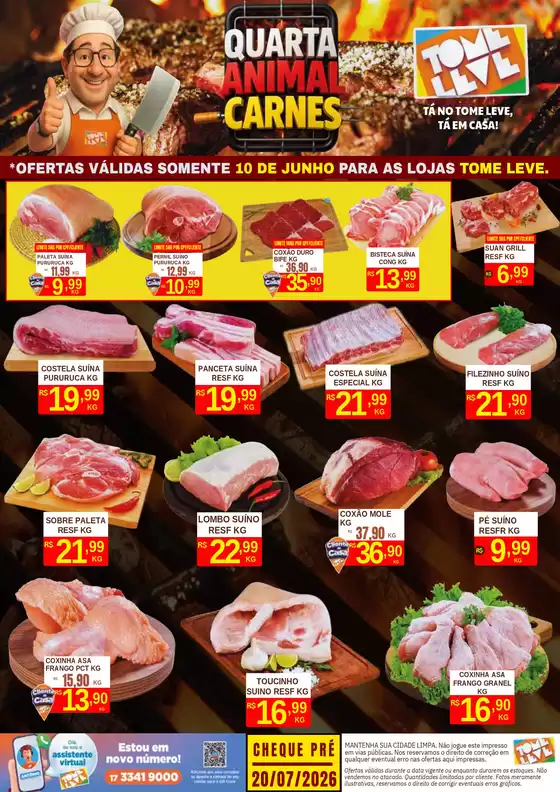 Catálogo Tome Leve | Ofertas exclusivas e pechinchas | 2026-06-10T00:00:00.000Z - 2026-06-10T00:00:00.000Z