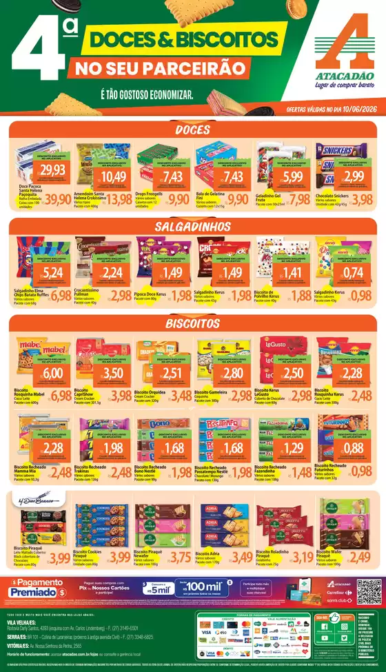 Catálogo Atacadão | Atacadão - Quarta do Biscoito | 2026-06-10T00:00:00.000Z - 2026-06-10T00:00:00.000Z