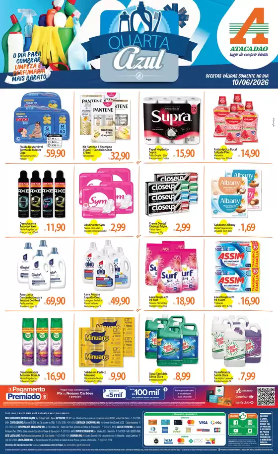Catálogo Atacadão | Atacadão - Quarta Azul | 2026-06-10T00:00:00.000Z - 2026-06-10T00:00:00.000Z