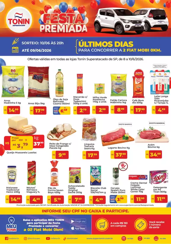 Catálogo Tonin Superatacado | Jornal de Ofertas SP | 2026-06-08T00:00:00.000Z - 2026-06-10T00:00:00.000Z