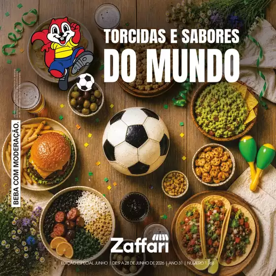 Catálogo Zaffari | Edição Especial Copa 2026 | 2026-06-09T00:00:00.000Z - 2026-06-28T00:00:00.000Z