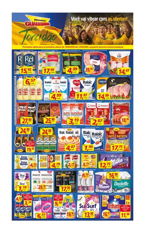 Catálogo Supermercados Guanabara | Encarte Supermercados Guanabara | 2026-06-10T00:00:00.000Z - 2026-06-13T00:00:00.000Z