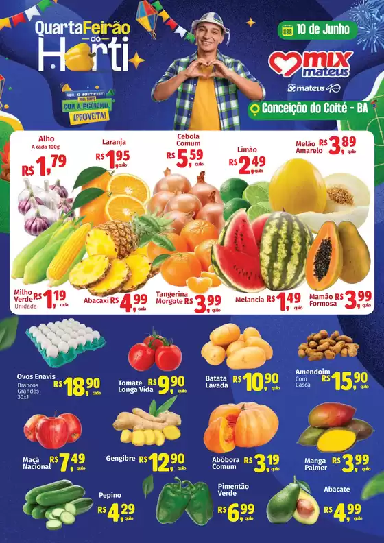 Catálogo Supermercados Mateus | Quarta do Horti | 2026-06-10T00:00:00.000Z - 2026-06-10T00:00:00.000Z